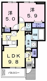 福井の里Ⅱの間取り画像