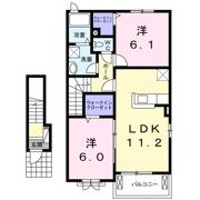 K－SUNS彦島 Ⅰの間取り画像