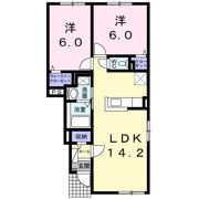 リリーガーデンの間取り画像