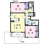 エレガント西山台の間取り画像