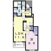 メゾンつくもの間取り画像