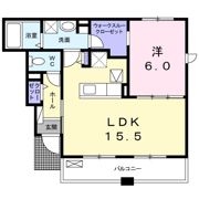 トリニティ岩村田 Ⅰの間取り画像