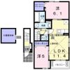 カムリⅡの間取り画像