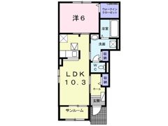 パラボリカⅡの間取り画像