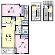 サンモール丸山 Ⅱの間取り画像