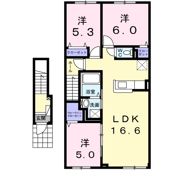 アルカディアの間取り画像