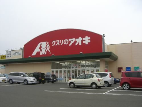 近くのくすりのアオキまで1,700m（徒歩22分）