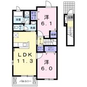 スプリングⅥ Aの間取り画像