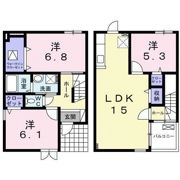 ビレッジヒル Ⅹの間取り画像