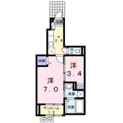 アミュゾン プロムナードの間取り画像
