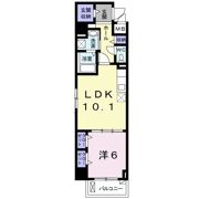 ラポール 白糸の間取り画像