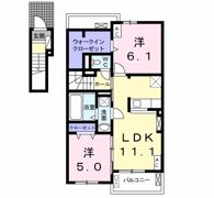 グランノワールBの間取り画像