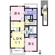 フォルツァ壱番館の間取り画像