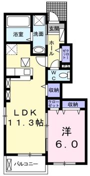 福井の里Ⅲの間取り画像