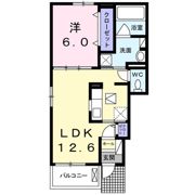 メゾン・ド 沖今宿 Bの間取り画像