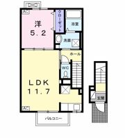 グレイスコート Aの間取り画像