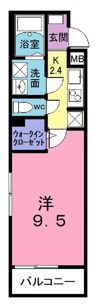 エーデルハイムDの間取り画像