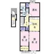 四ケ所ヒルズの間取り画像