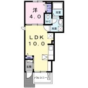 エスペランス α Ⅱの間取り画像