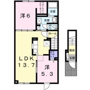 ドリーム豊岡Ⅱの間取り画像
