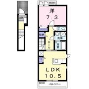 コージーレジデンスの間取り画像