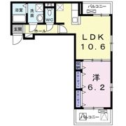 クーランデール Aの間取り画像