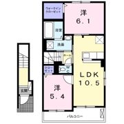 ラ・メールⅡの間取り画像