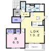 クレシア Bの間取り画像