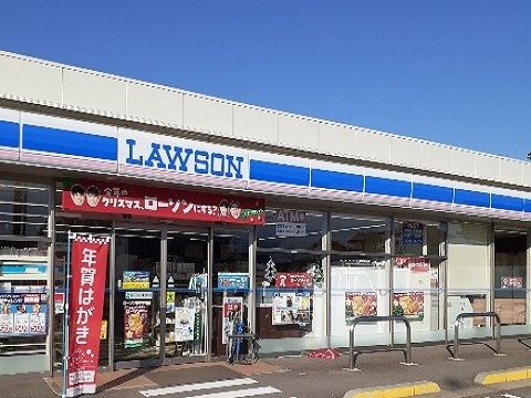 近くのローソン婦中中名店まで76m（徒歩1分）