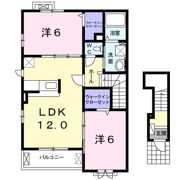 アジュール堺の間取り画像