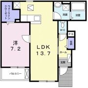 サニーホワイトⅥの間取り画像