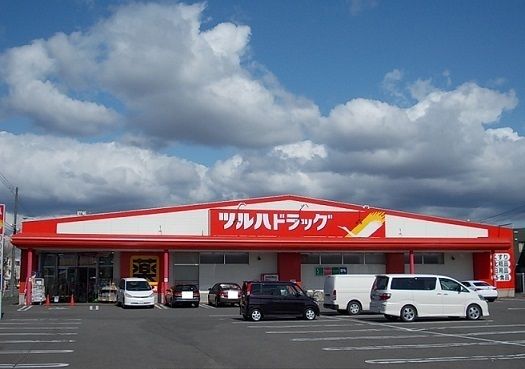 近くのツルハドラッグ豊岡１２条店まで1,200m（徒歩15分）