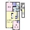 ブルースカイの間取り画像