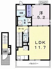 シャルドンBの間取り画像