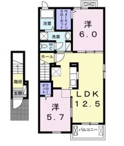 ノイエツァイト ⅤAの間取り画像