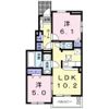 イーリス Aの間取り画像