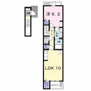 ラインハイム横代の間取り画像