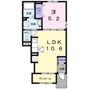 パルボナールの間取り画像