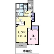 ブルーム1の間取り画像
