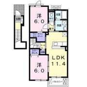 ブルーム1の間取り画像