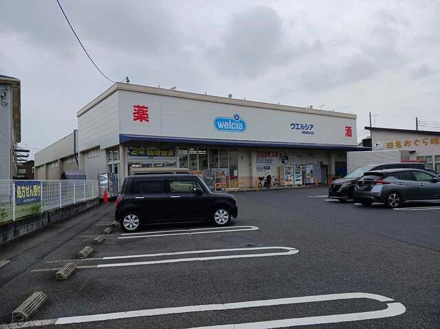 近くのウェルシア田名店まで550m(徒歩7分)