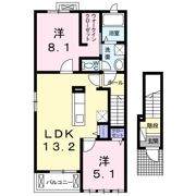 グランコートSKⅡの間取り画像