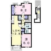 クレマチス Bの間取り画像