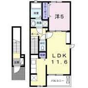 La Luce（ラルーチェ）の間取り画像