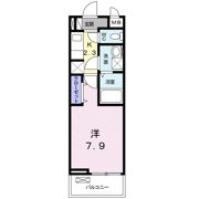 ラフレシール ミユの間取り画像