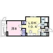 アルセ デ オリーブ 切戸町の間取り画像