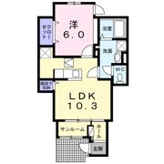 メゾンソアレの間取り画像