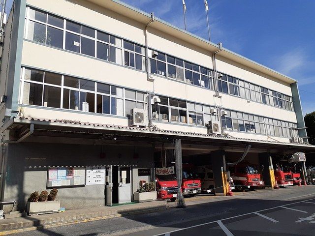 近くの川口市消防局南消防署まで505m（徒歩7分）