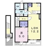 バンブーAの間取り画像