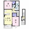 プレジデント富士 Bの間取り画像